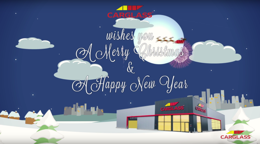 Animation Carglass Noël 2015